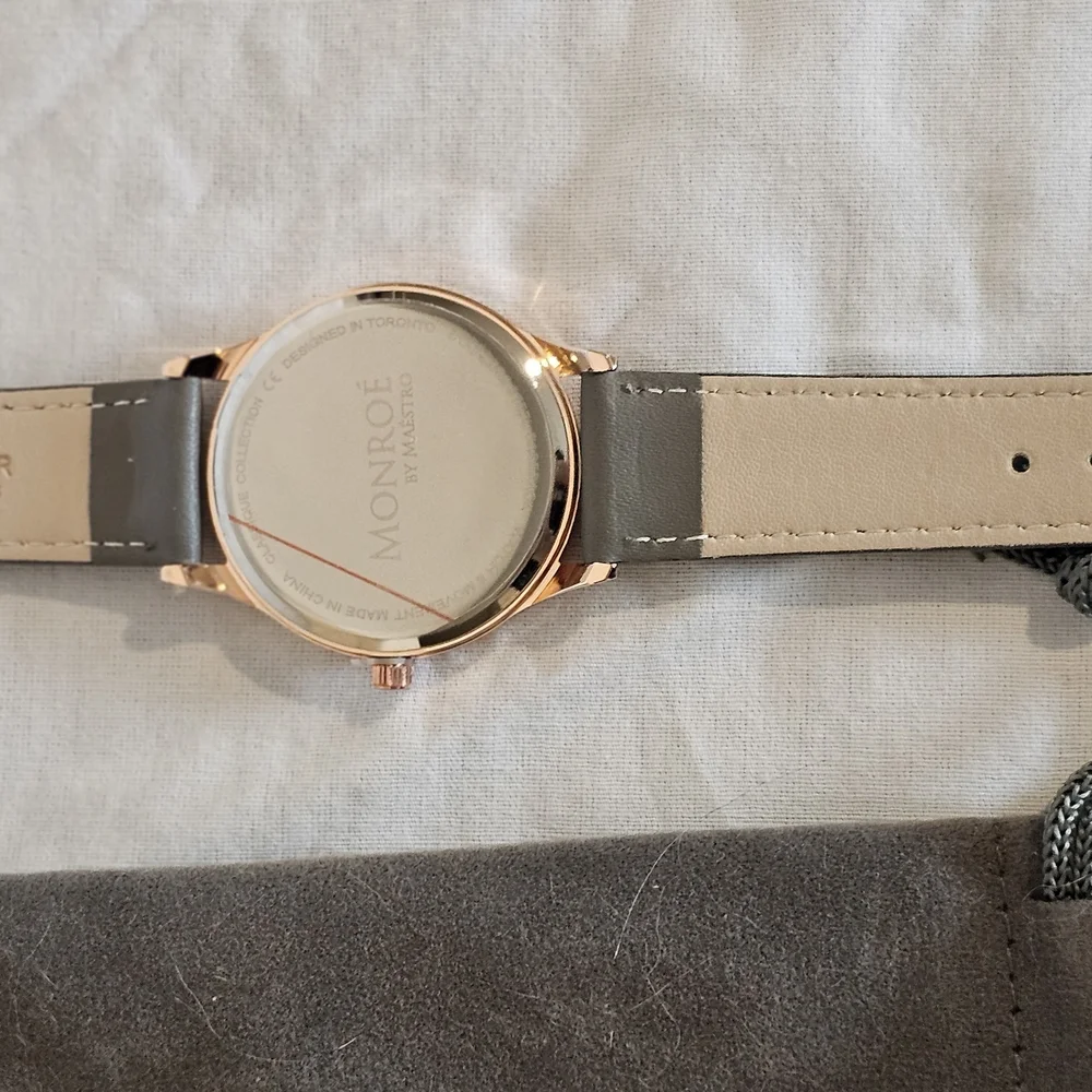 *NEW* Monroe Classique Rose Gold Watch